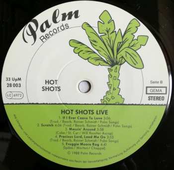 LP Hot Shots: live- Hanzehof, Zutphen, Niederlande / Nederland 524391
