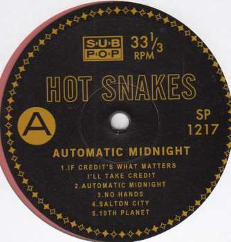 LP Hot Snakes: Automatic  Midnight CLR 410770