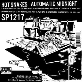 CD Hot Snakes: Automatic  Midnight 243404