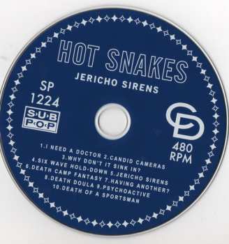 CD Hot Snakes: Jericho Sirens 460743