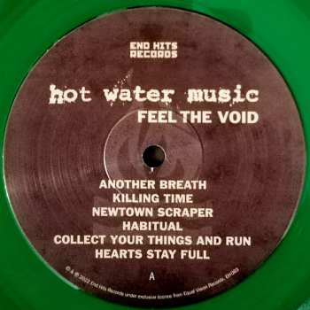 LP Hot Water Music: Feel The Void LTD | CLR 157191
