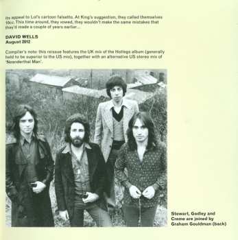 CD Hotlegs: You Didn't Like It Because You Didn't Think Of It: The Complete Sessions 1970-1971  102222