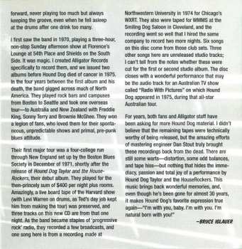 CD Hound Dog Taylor: Release The Hound