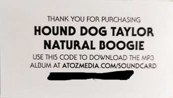 LP Hound Dog Taylor & The House Rockers: Natural Boogie 144497