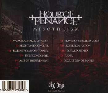 CD Hour Of Penance: Misotheism 23730