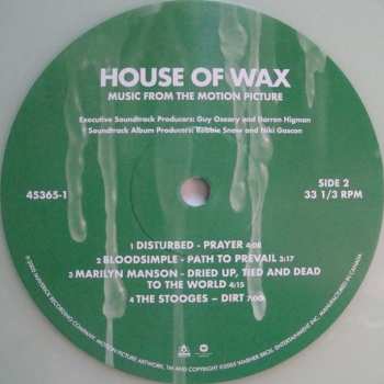 2LP Various: House Of Wax (Music From The Motion Picture) LTD | CLR 16618
