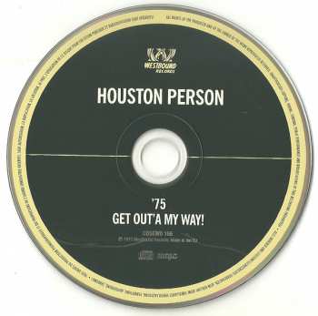 CD Houston Person: Houston Person '75/Get Out'a My Way! 267386