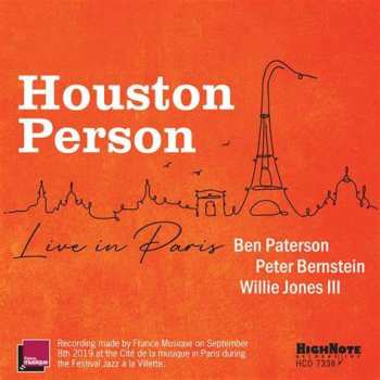 Album Houston Person: Live in Paris