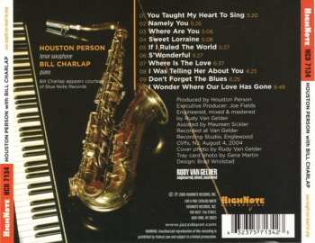 CD Houston Person: You Taught My Heart To Sing 287105