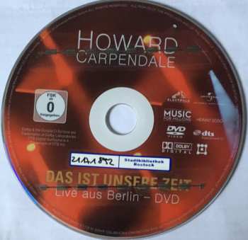 DVD Howard Carpendale: Das Ist Unsere Zeit (Live Aus Berlin) 247579