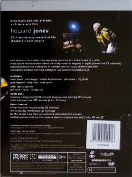 2DVD Howard Jones: 20th Anniversary Concert - Live At The Shepherd's Bush Empire 257392