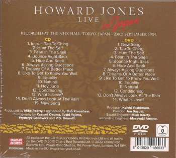 CD/DVD Howard Jones: Live In Japan 449131