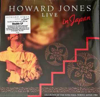 2LP Howard Jones: Live In Japan LTD | CLR 457556