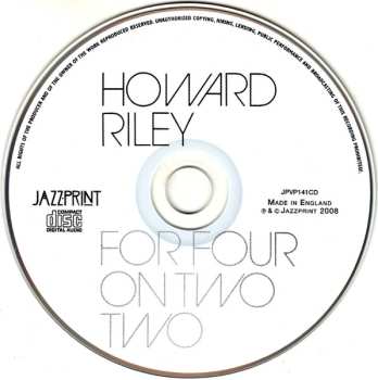 CD Howard Riley: For Four On Two Two