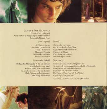 CD Howard Shore: The Lord Of The Rings: The Fellowship Of The Ring (Original Motion Picture Soundtrack) 387519