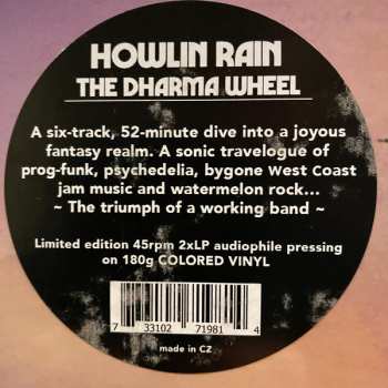 2LP Howlin Rain: The Dharma Wheel CLR 116003