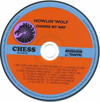 CD Howlin' Wolf: Change My Way 123036