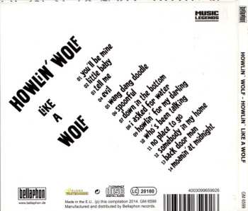 CD Howlin' Wolf: Howlin' Like A Wolf 534597