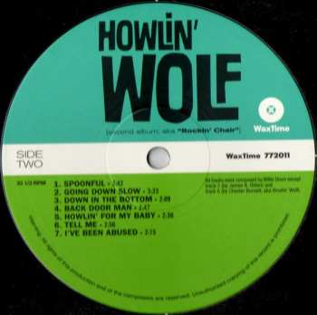 LP Howlin' Wolf: Howlin' Wolf LTD 139203