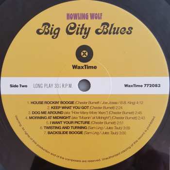 LP Howlin' Wolf: Big City Blues 534468