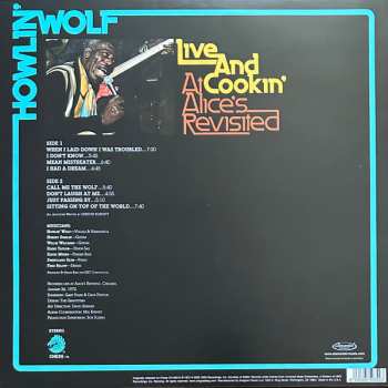 LP Howlin' Wolf: Live And Cookin' At Alice's Revisited LTD 530577