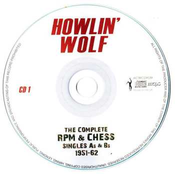 3CD Howlin' Wolf: The Complete RPM & Chess Singles As & Bs 1951-62 530377