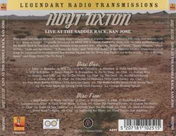 2CD Hoyt Axton: Live At The Saddle Rack, San Jose 508127