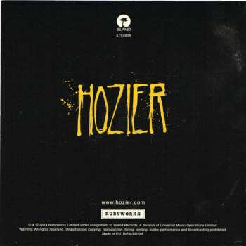 CD Hozier: Hozier 16683