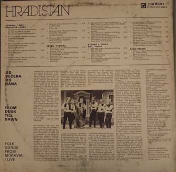 LP Hradišťan: Od Večera Do Rána / From Dusk Till Dawn - Folk Songs From Moravia / Live 42872