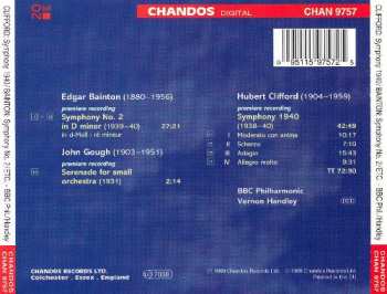 CD Hubert Clifford: Symphony 1940 • Symphony No.2 • Serenade 187412