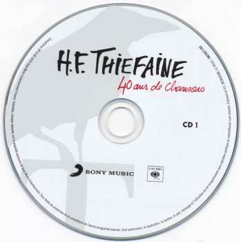 2CD Hubert Félix Thiéfaine: 40 Ans De Chansons 248958