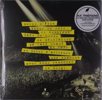 40 Ans De Chansons Sur Scène