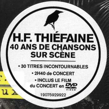 2CD/DVD Hubert Félix Thiéfaine: 40 Ans De Chansons Sur Scène DIGI 415763