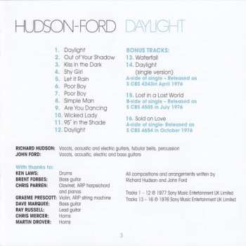 CD Hudson-Ford: Daylight 247802