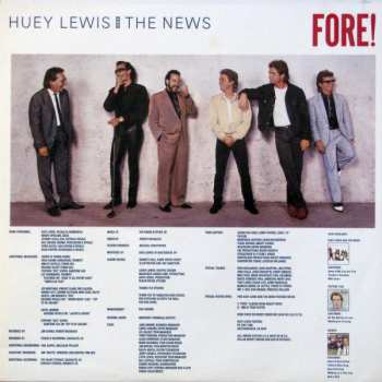 LP Huey Lewis & The News: Fore!
