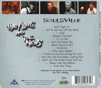 CD Huey Lewis & The News: Soulsville 193408