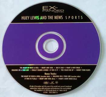 CD Huey Lewis & The News: Sports 419677