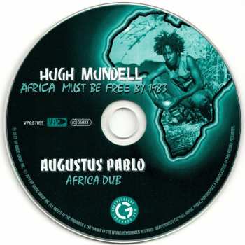 CD Hugh Mundell: Africa Must Be Free By 1983  281028