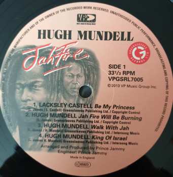 LP Hugh Mundell: Jah Fire 387862