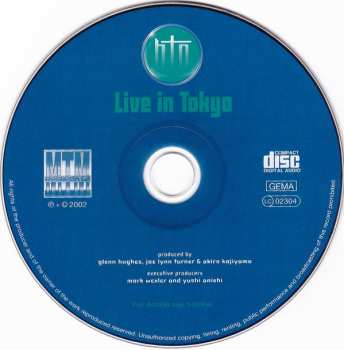 CD Hughes Turner Project: Live In Tokyo 391386