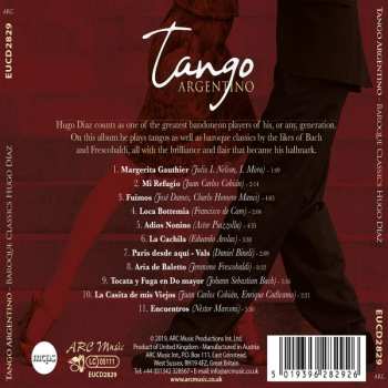 CD Hugo Díaz: Tango Argentino / Baroque Classics 318406