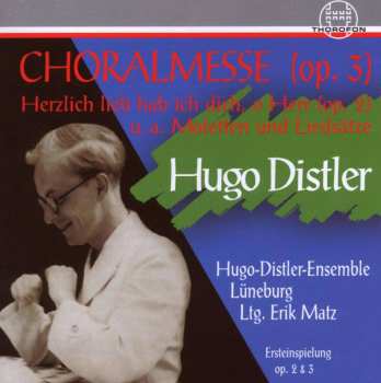 Album Hugo Distler: Chorwerke
