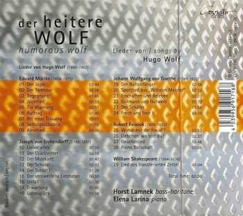CD Hugo Wolf: Der Heitere Wolf: Humorous Wolf 318452