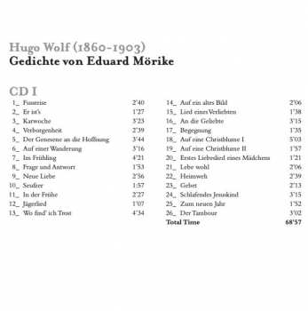 2CD Hugo Wolf: Mörike-Lieder 327081