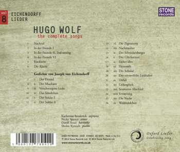 CD Hugo Wolf: The Complete Songs Vol. 8: Eichendorff Lieder 316838