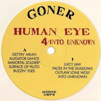 LP Human Eye: 4: Into Unknown LTD | CLR 81881