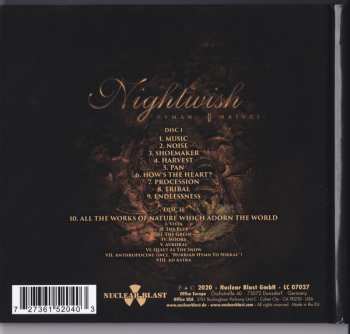 2CD Nightwish: Human. :||: Nature. LTD 16757