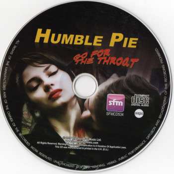 CD Humble Pie: Go For The Throat DIGI 102318