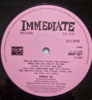 LP Humble Pie: Town And Country