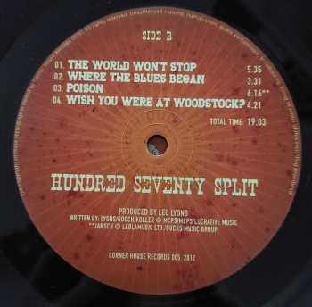 LP Hundred Seventy Split: The World Won't Stop 523356